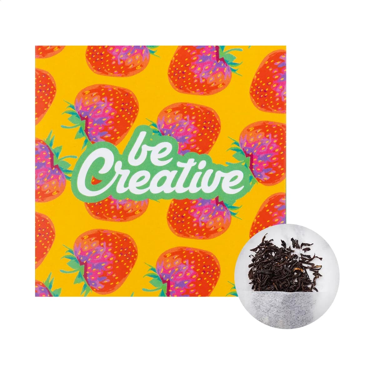 Custom Tea Bag in Printed Sleeve, 1.2 g product example