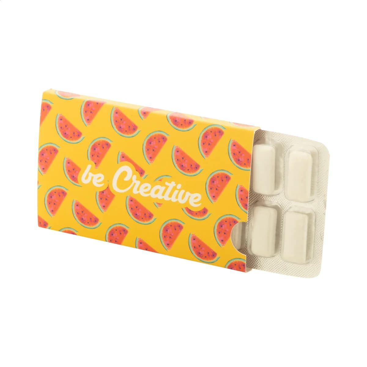 Custom Sugar-Free Chewing Gum, 12 Pieces product example